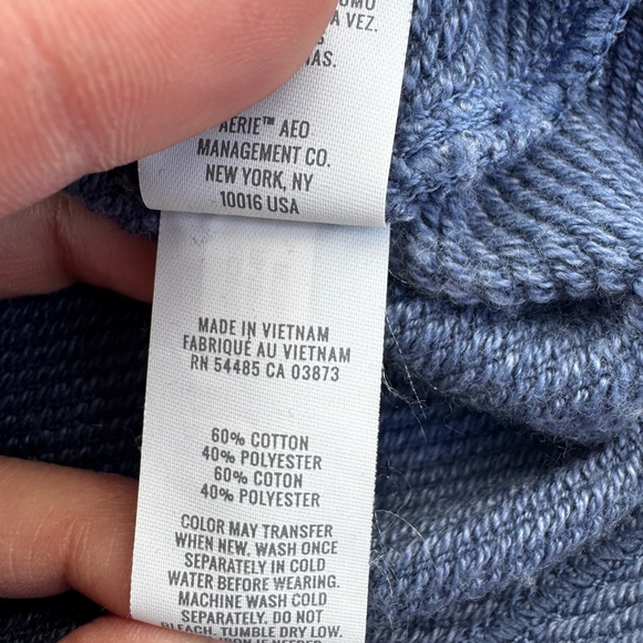 Aerie Charcoal Knit Top - Picture 10 of 10